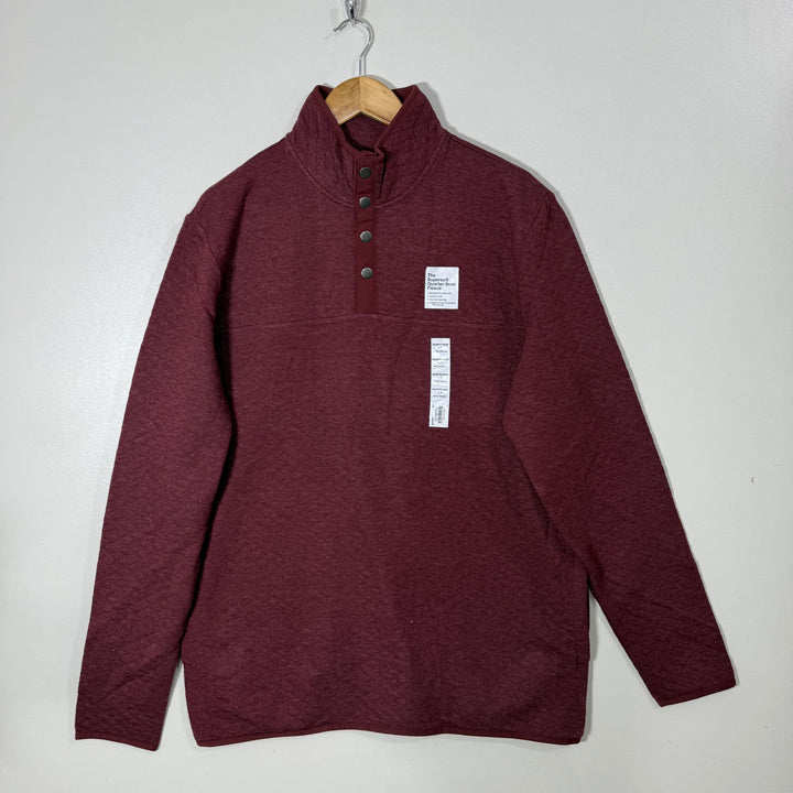 SONOMA SUPERSOFT 4 BUTTON FLEECE PULLOVER BRAND NEW