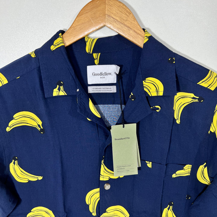 GOOD FELLOW &CO SAFARI HALF SLEEVES HAWAI SHIRT BRAND NEW
