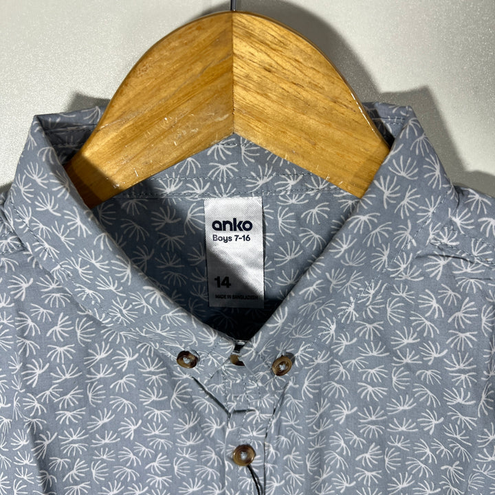 ANKO BUTTON DOWN HALF SLEEVES SHIRT