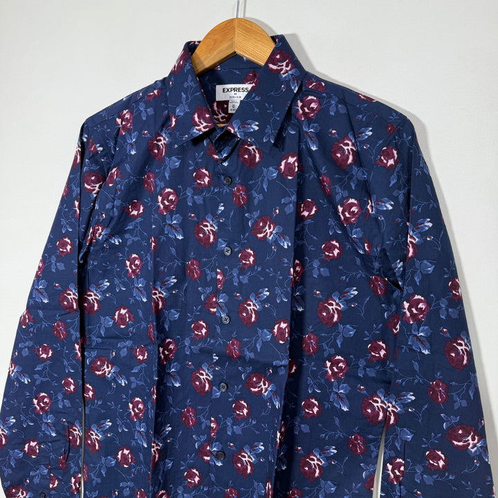EXPRESS EXTRA SLIM FIT CASUAL COTTON SHIRT