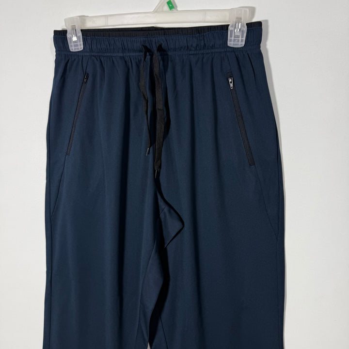 SACUIMAN STRAIGHT FIT SPORT TROUSER WITH SIDE ZIP POCKETS BLUE COLOUR