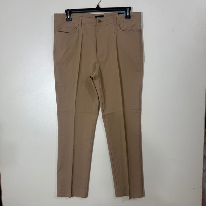 PGA TOUR STRAIGHT FIT MOTION FLUX 360 STRETCH ELASTICA COMFORT STRETCH WAISTBAND PERFORMANCE PANT BRAND NEW WITHOUT STRETCH