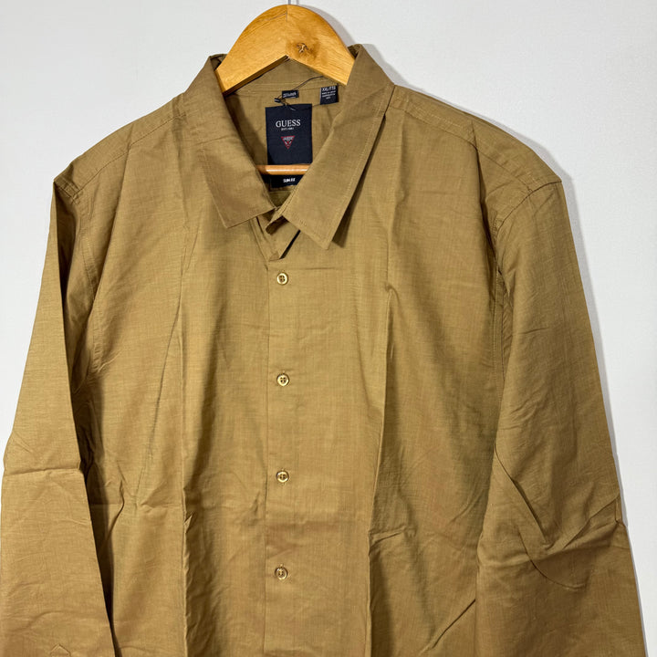 GUESS SLIM FIT COTTON SHIRT