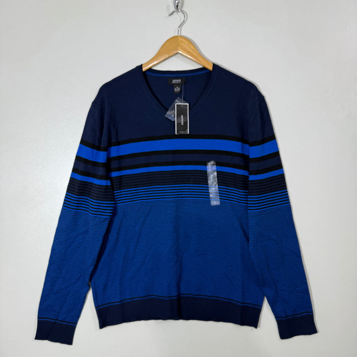 ALFANI V NECK COTTON SWEATER BRAND NEW