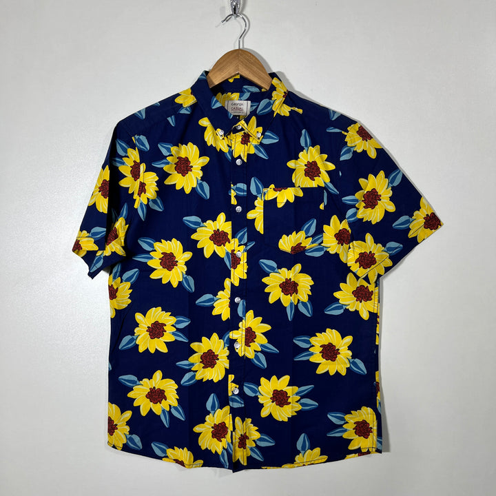 GEORGE BUTTON DOWN HALF SLEEVES SHIRT