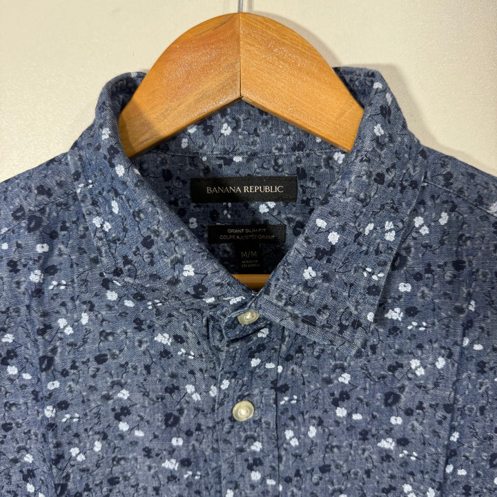 BANANA REPUBLIC SLIM FIT CASUAL COTTON SHIRT