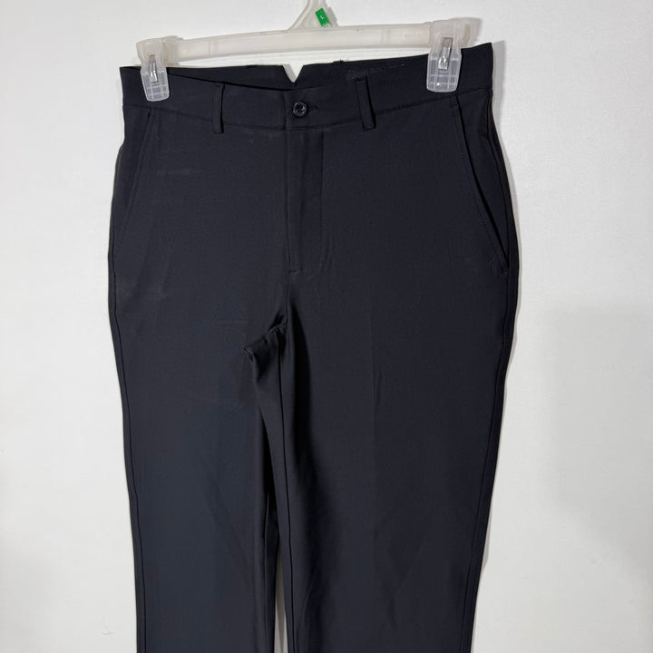 DUNNING STRAIGHT FIT PERFORMANCE PANT BLACK COLOUR WITH STRETCH