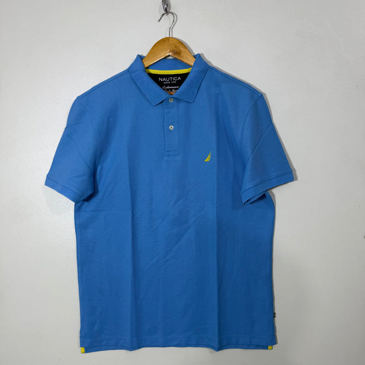 NAUTICA PERFORMANCE DECK SHIRT COTTON POLO TSHIRT