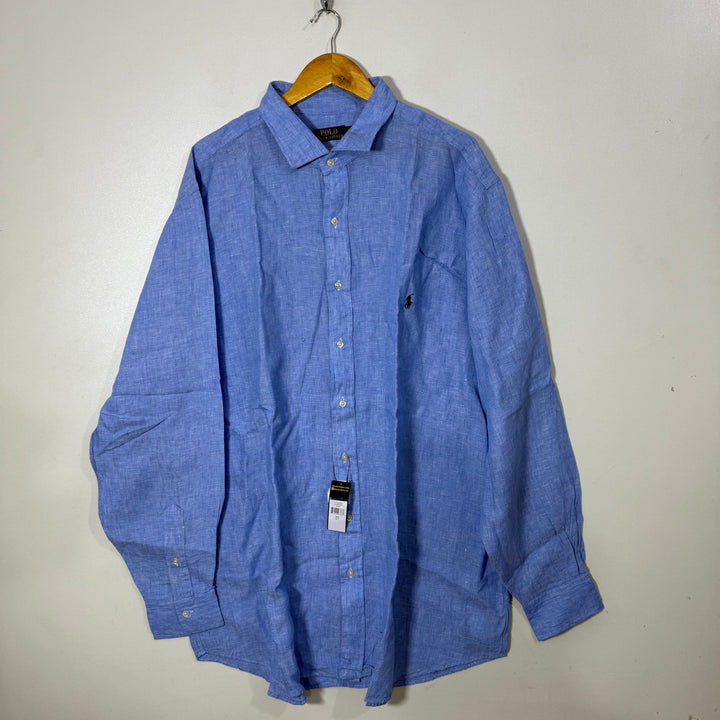 RALPH LAUREN POLO LINEN SHIRT BRAND NEW
