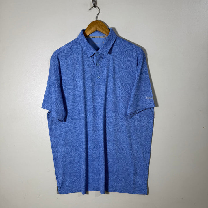WALTER HAGEN PRINTED SPORT POLO TSHIRT