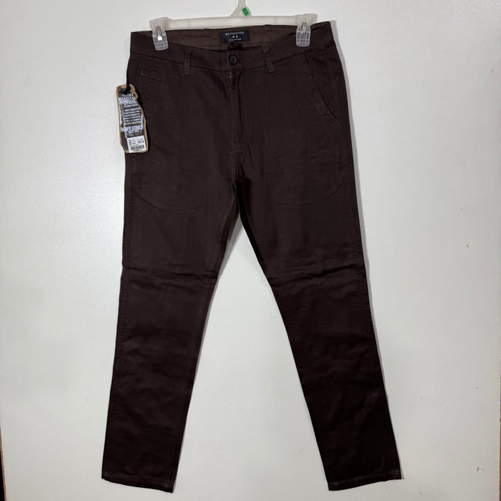 MATCHSTICK COTTON CHINO PANT BRAND NEW WITHOUT STRETCH BROWN COLOUR