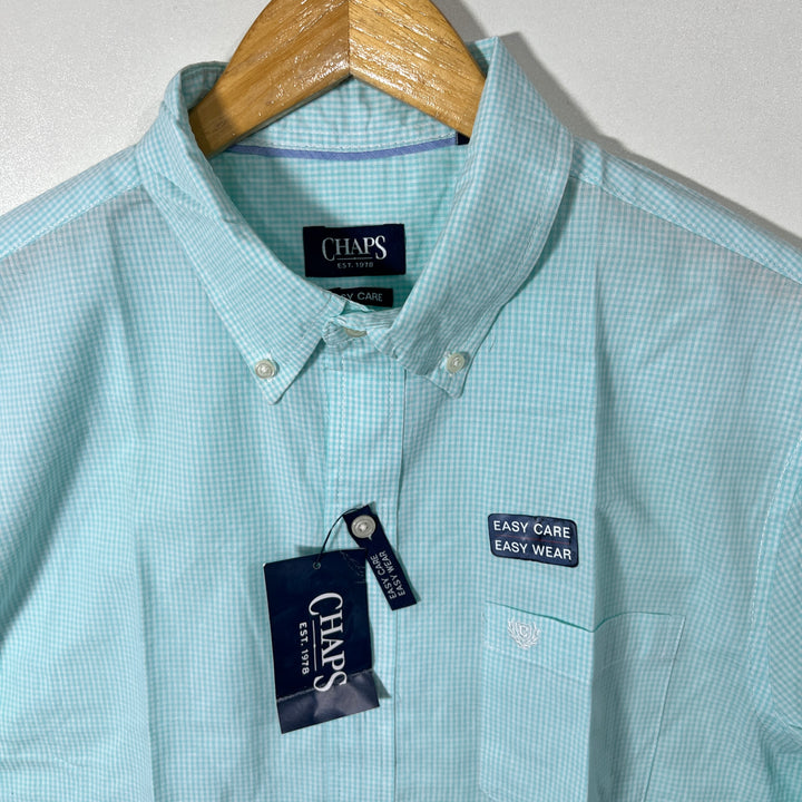 CHAPS BUTTON DOWN HALF SLEEVES SHIRT BRAND NEW