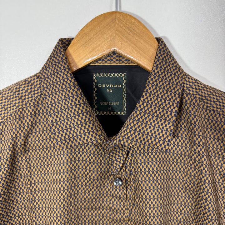 DEVRED SLIM FIT PRINTED COTTON SHIRT