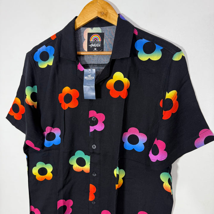 HOLLISTER SAFARI COLLAR HALF SLEEVES HAWAI SHIRT BRAND NEW