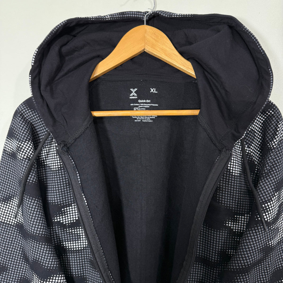 Quick Dri XERSION QUICK DRI CAMOUFLAGE SPORT JACKET INNER FLEECE WITH HOOD – JS ...