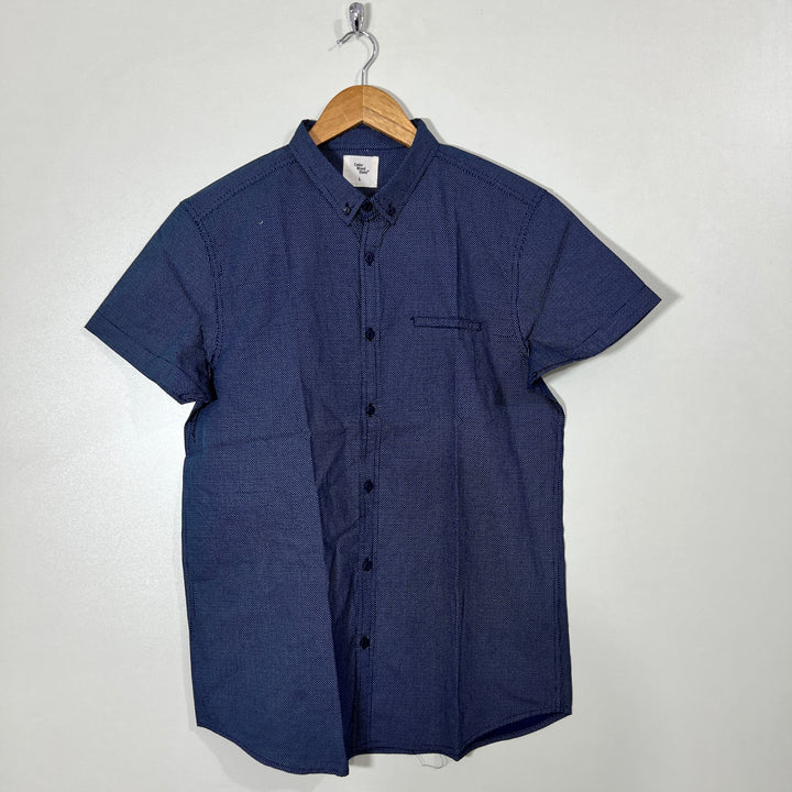CEDAR WOOD STATE BUTTON DOWN HALF SLEEVES SHIRT