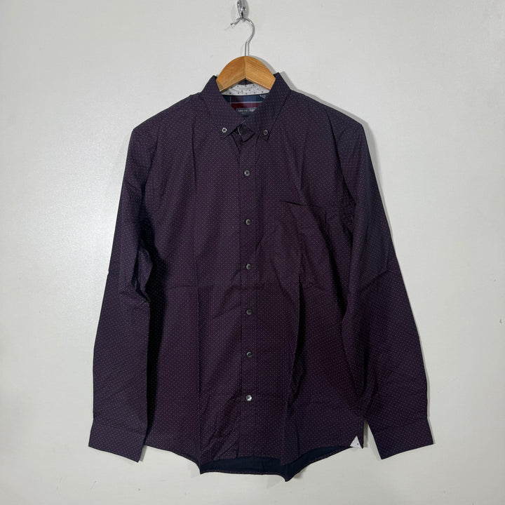 VAN HEUSEN SLIM FIT BUTTON DIWN CASUAL COTTON SHIRT