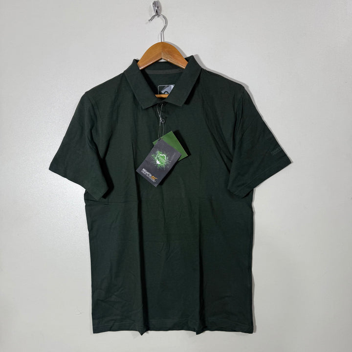 REGATTA OUTDOORS COTTON POLO TSHIRT BRAND NEW GREEN COLOUR