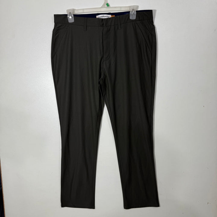 TAILORE VINTAGE SLIM FIT PERFORMANCE PANT BROWN COLOUR