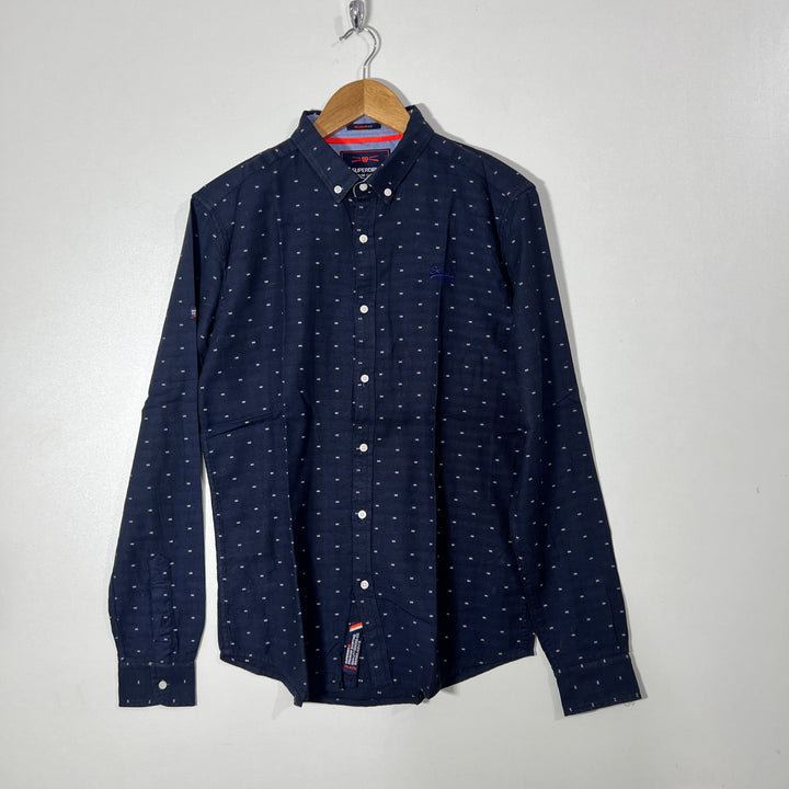 SUPERDRY BUTTON DOWN CASUAL COTTON SHIRT