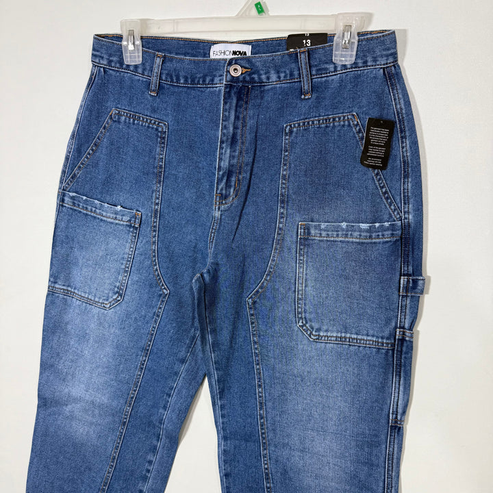 FASHION NOVA CASUAL DENIM PANT BRAND NEW WITHOUT STRETCH