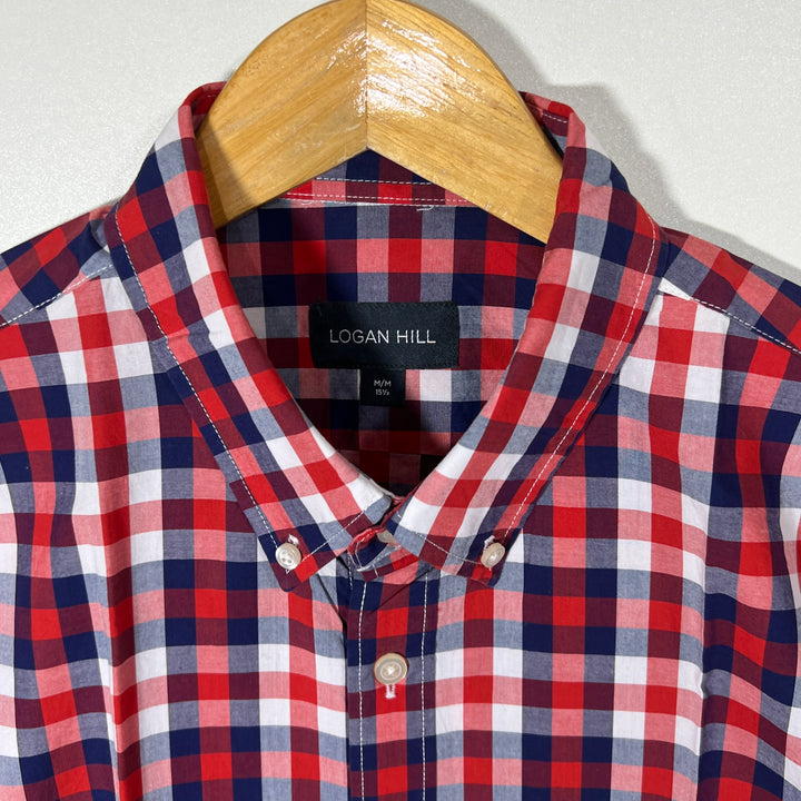 LOGAN HILL BUTTON DOWN HALF SLEEVES SHIRT