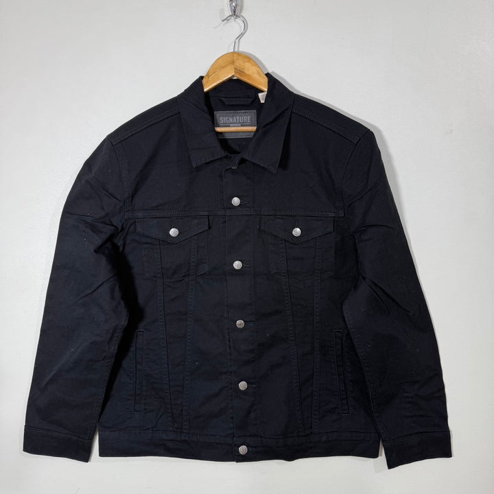 LEVIS DENIM JACKET BLACK COLOUR