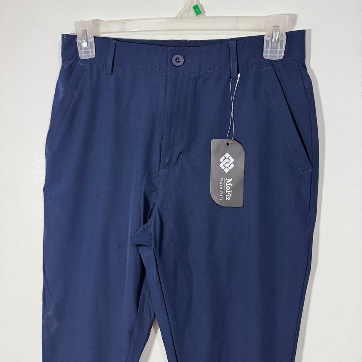 MOFIZ SLIM FIT PERFORMANCE PANT BRAND NEW WITH STRETCH BLUE COLOUR