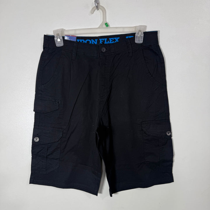 IRON CO CARGO COTTON SHORT BRAND NEW BLACK COLOUR