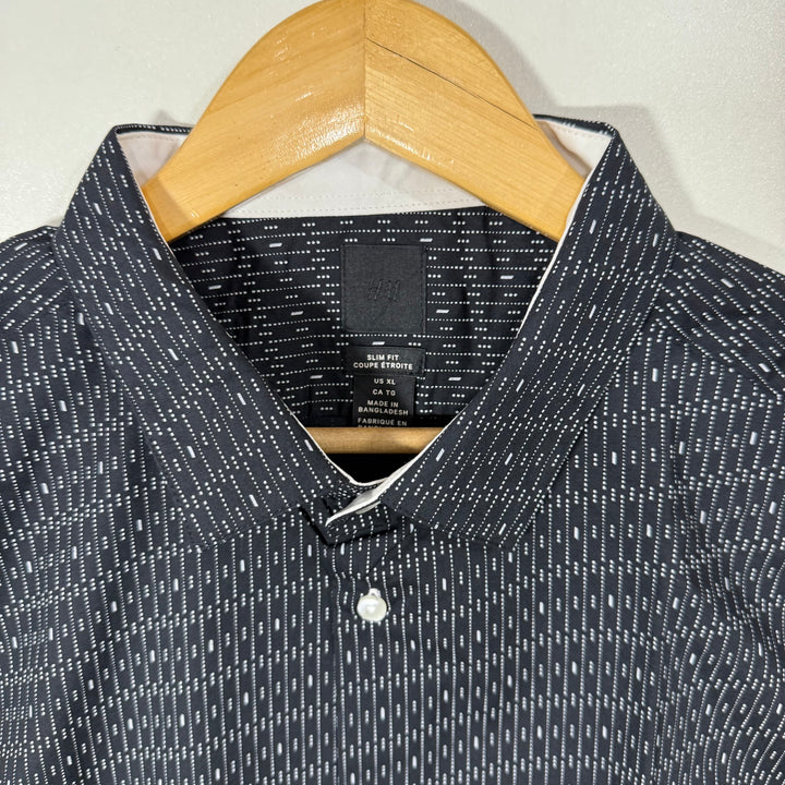 H&M SLIM FIT CASUAL COTTON SHIRT