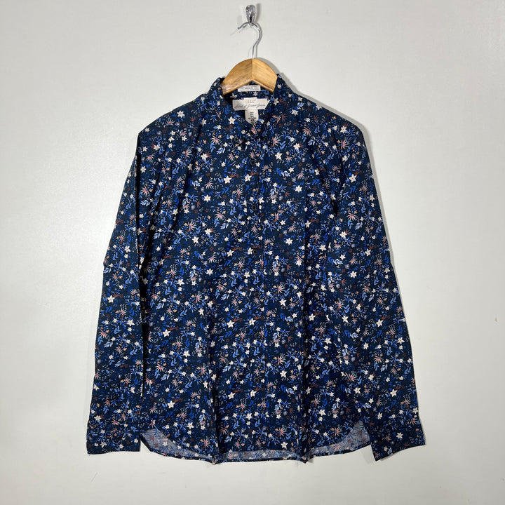 H&M BUTTON DOWN CASUAL COTTON SHIRT