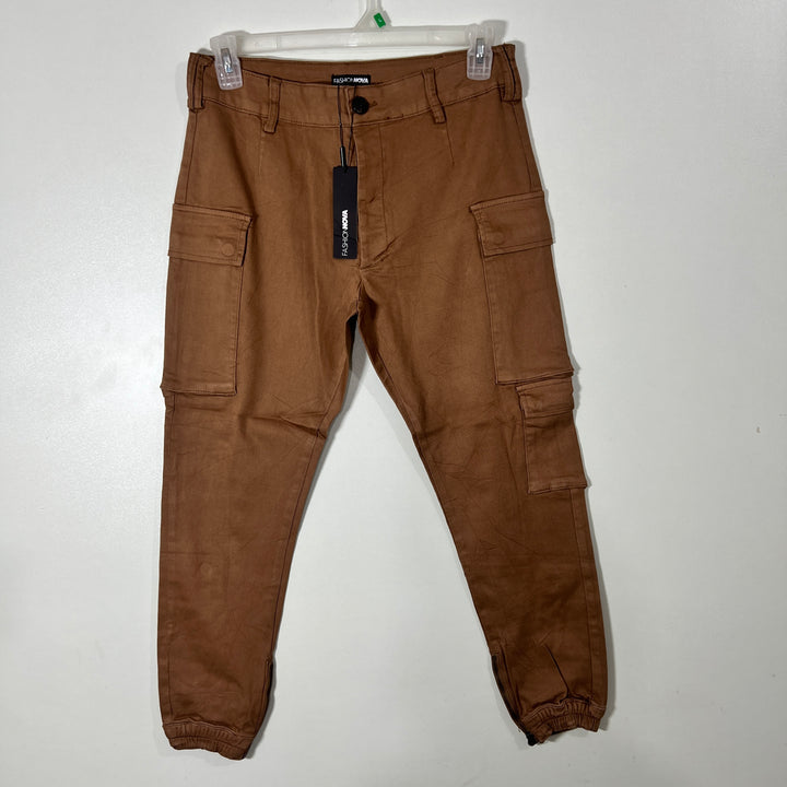 FASHION NOVA CARGO COTTON  TROUSER BRAND NEW