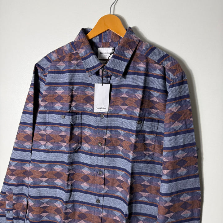 GOOD FELLOW &CO FLANNEL COTTON SHIRT BRAND NEW