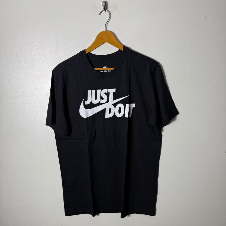 NIKE COTTON POLO TSHIRT BLACK COLOUR