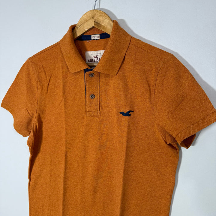 HOLLISTER CALIFORNIA COTTON POLO TSHIRT