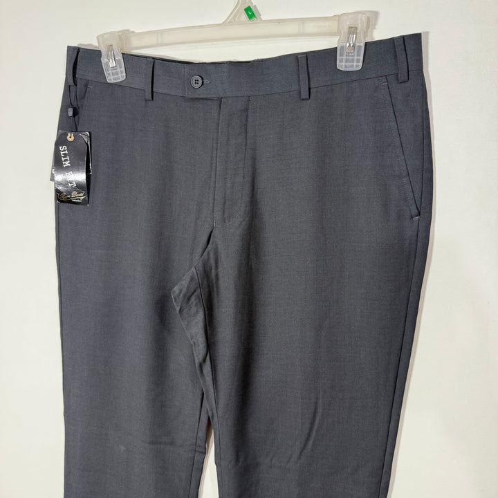 ROGER DAVID SLIM FIT DRESS PANT BRAND NEW CHARCOAL GREY COLOUR