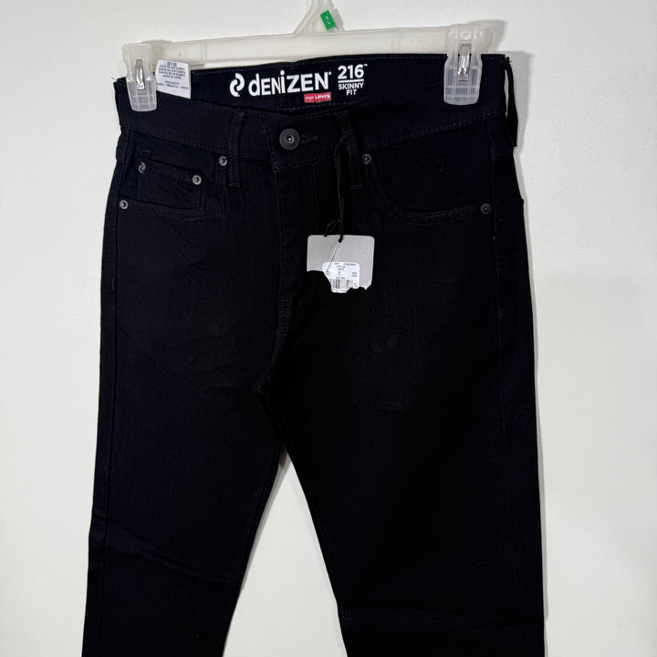 LEVIS 216 SKINNY FIT DENIM PANT BRAND NEW WITH STRETCH BLACK COLOUR