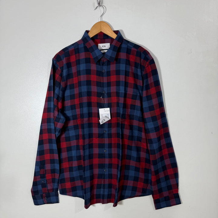 C&A CHECKERED CASUAL SHIRT BRAND NEW