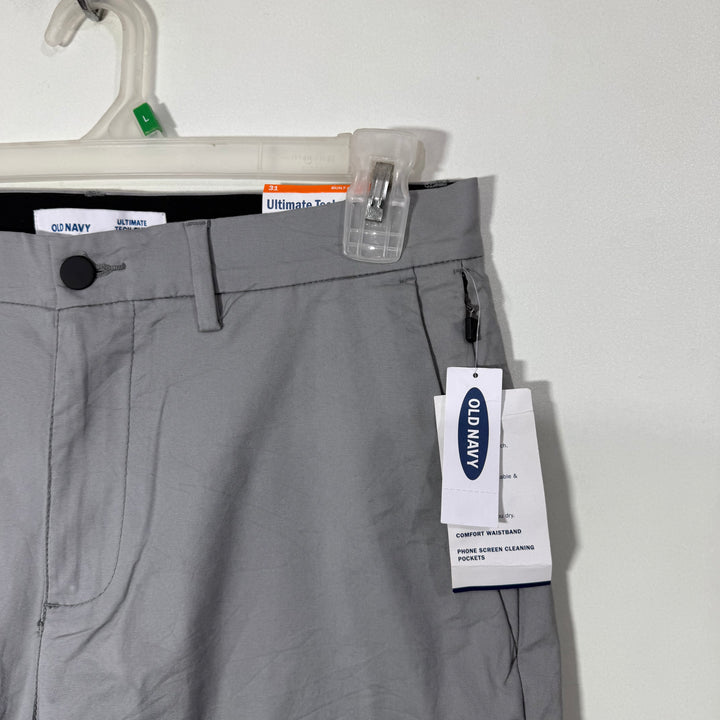 OLD NAVY ULTIMATE TECH SLIM COTTON SHORT BRAND NEW WITH STRETCH GREY COLOUR