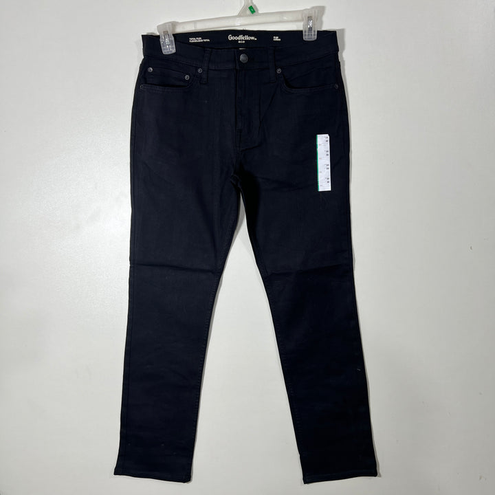 GOOD FELLOW &CO SLIM FIT DENIM PANT BRAND NEW WITH STRETCH BLACK COLOUR