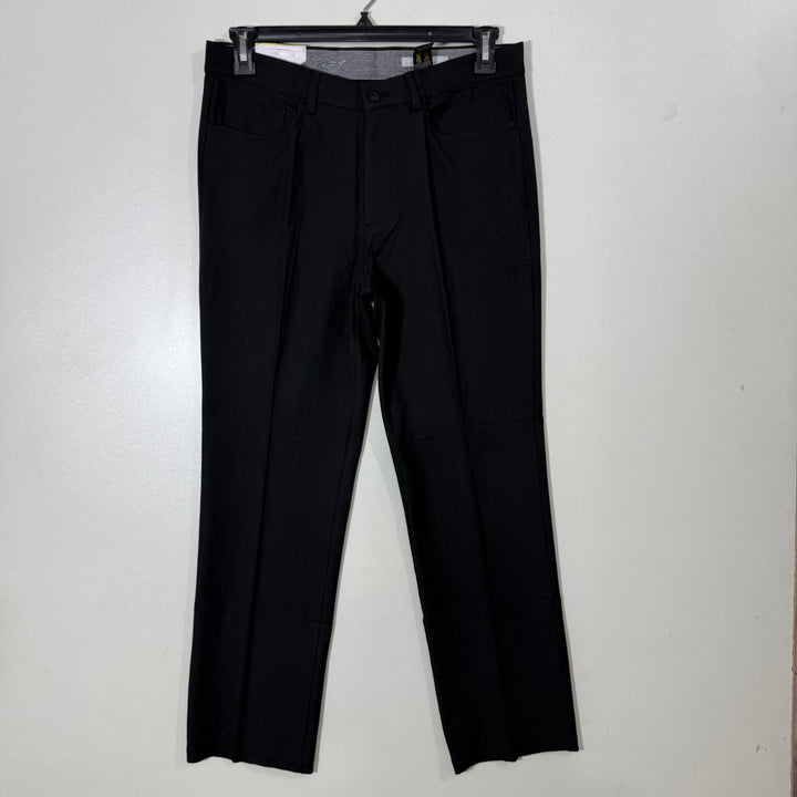 GREG NORMAN STRAIGHT FIT PERFORMANCE PANT WITH STRETCH BLACK COLOUR