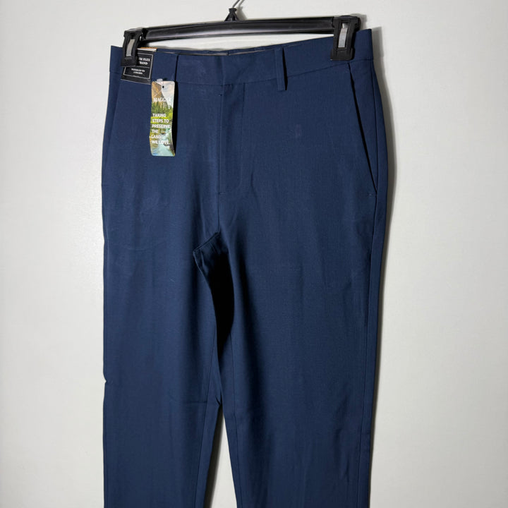 HAGGAR SPIM FIT COMFORT DRESS PANT BRAND NEW BLUE COLOUR