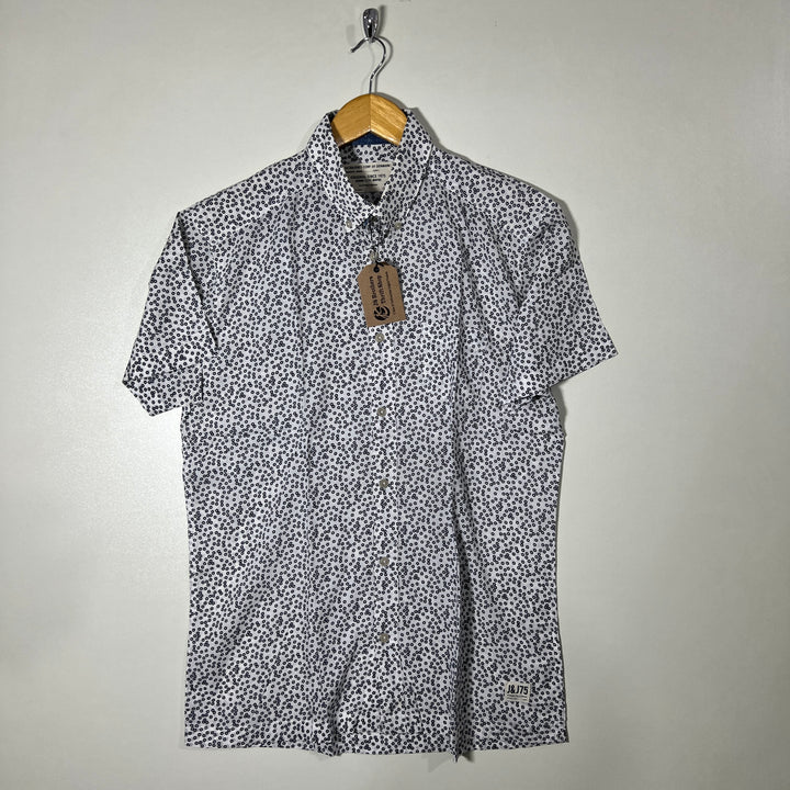 JACK & JONES BUTTON DOWN HALF SLEEVES SHIRT