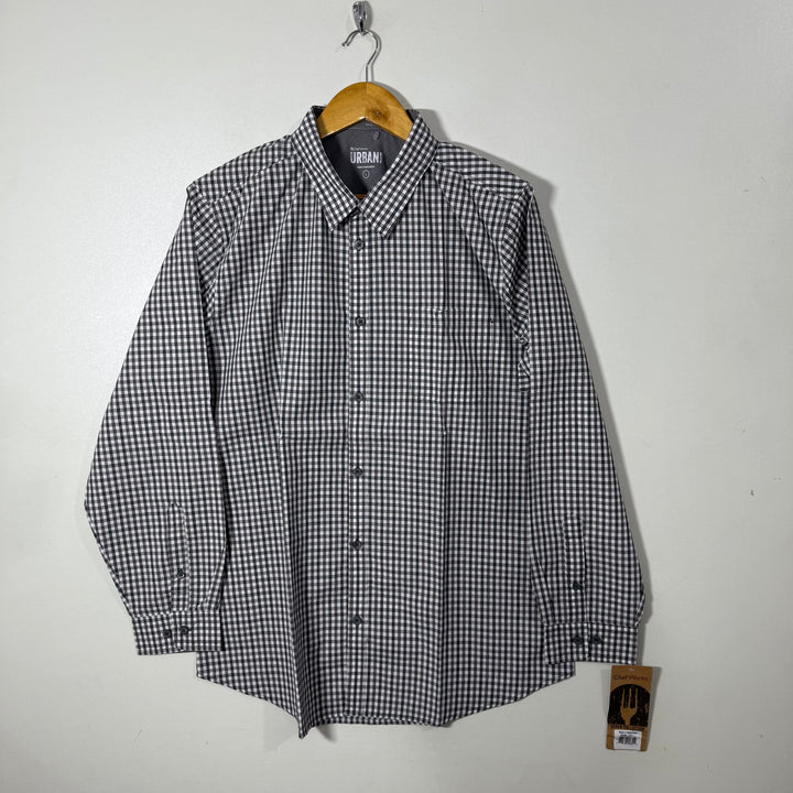 CHEF URBAN CHECKERED COTTON SHIRT BRAND NEW