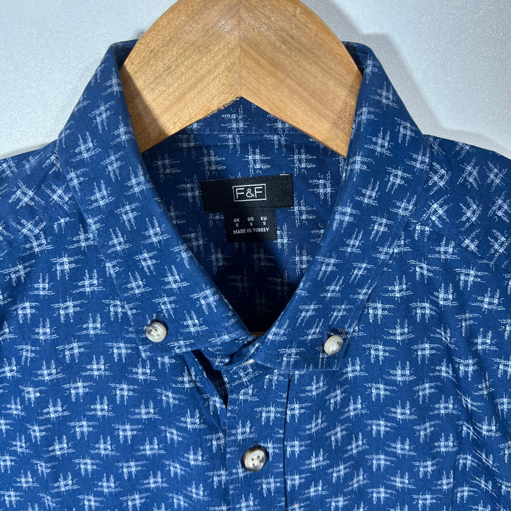 F&F BUTTON DOWN HALF SLEEVES SHIRT