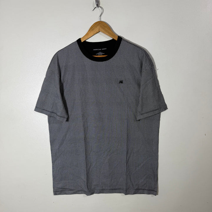 AMERICAN EAGLE OVERSIZED DROOPED SHOULDER COTTON TSHIRT