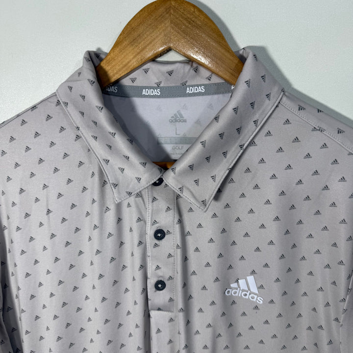 ADIDAS PRINTED  SPORT POLO TSHIRT