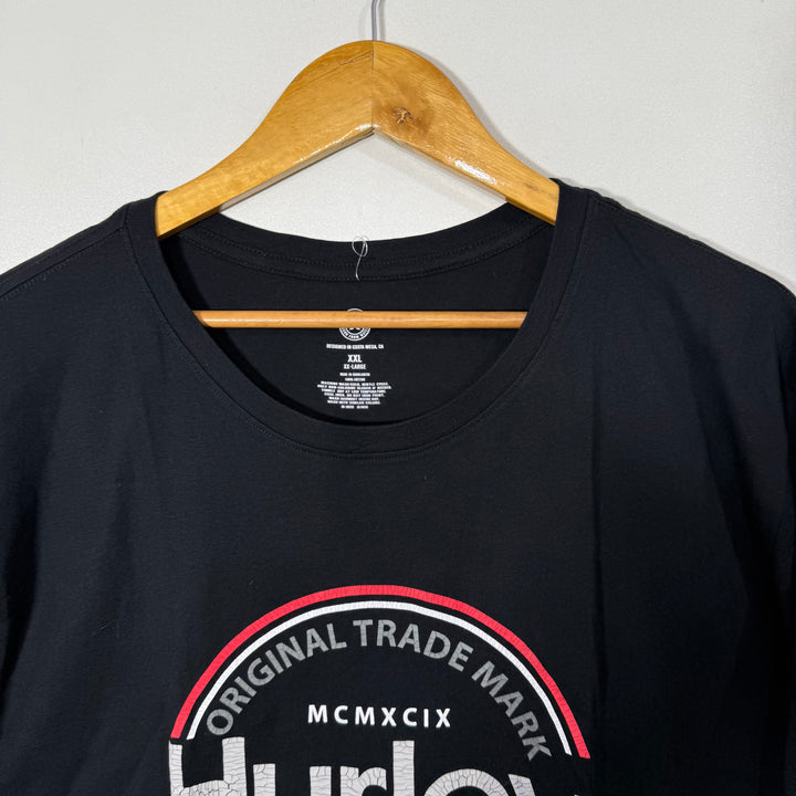 HURLEY COTTON TSHIRT BLACK COLOUR
