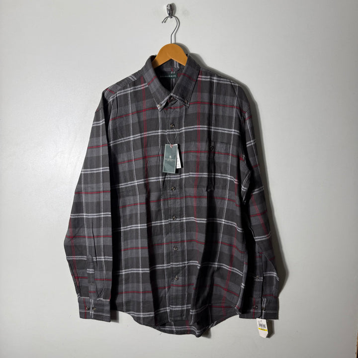 G H BASS & CO BUTTON DOWN FLANN COTTON BRAND NEW