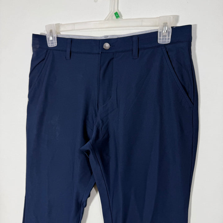ADIDAS STRAIGHT FIT PERFORMANCE PANT WITH STRETCH BLUE COLOUR